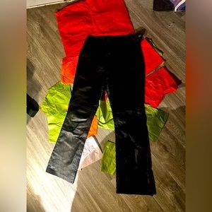 Moda International Leather Pants